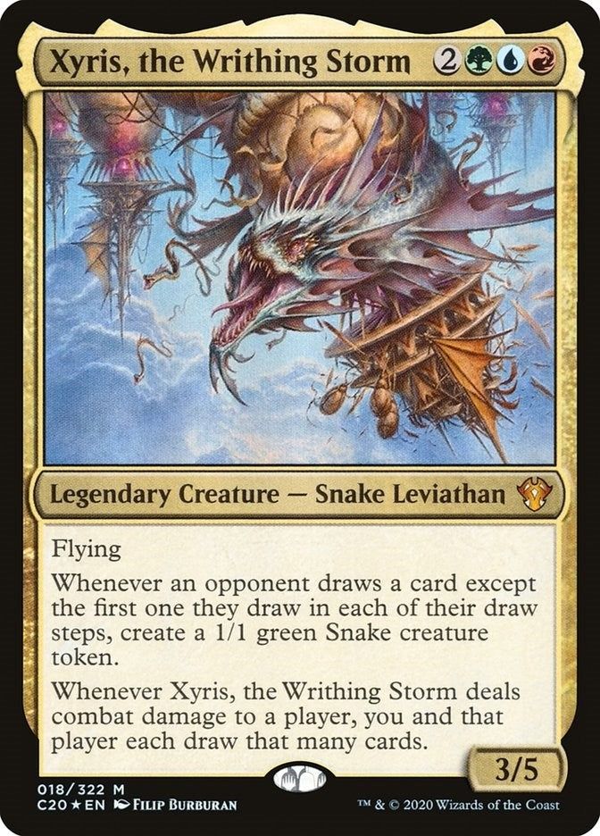 Xyris, the Writhing Storm (18) (Commander 2020)