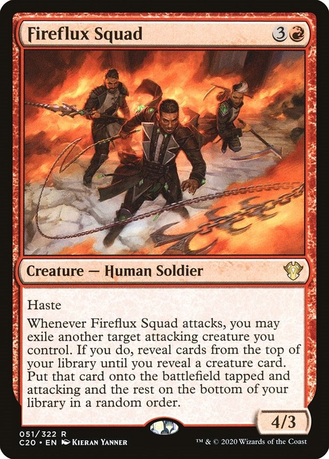 Fireflux Squad (51) (Commander 2020)