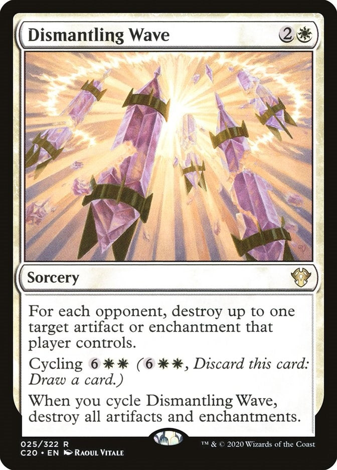 Dismantling Wave (25) (Commander 2020)