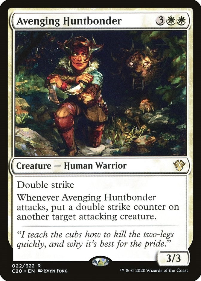 Avenging Huntbonder (22) (Commander 2020)