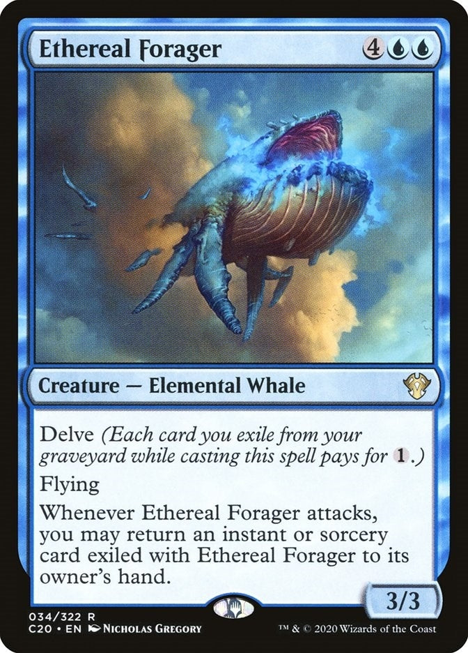Ethereal Forager (34) (Commander 2020)