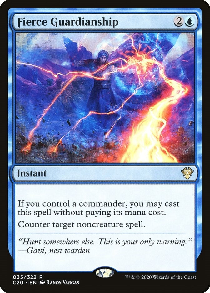 Image for Fierce Guardianship (35) (Commander 2020) - Magic: The Gathering
