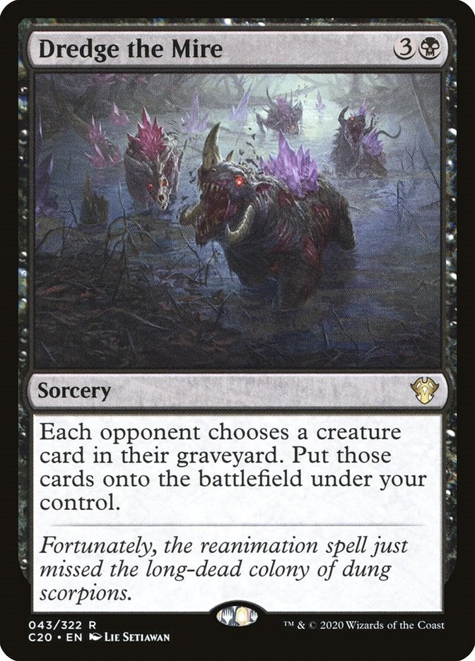 Dredge the Mire (43) (Commander 2020)