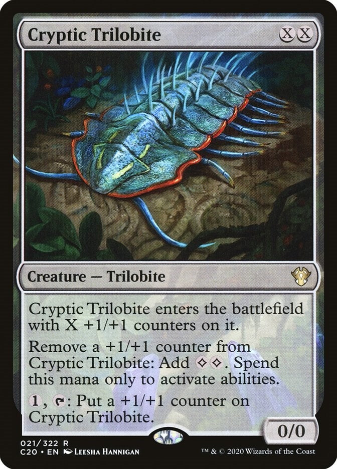 Cryptic Trilobite (21) (Commander 2020)
