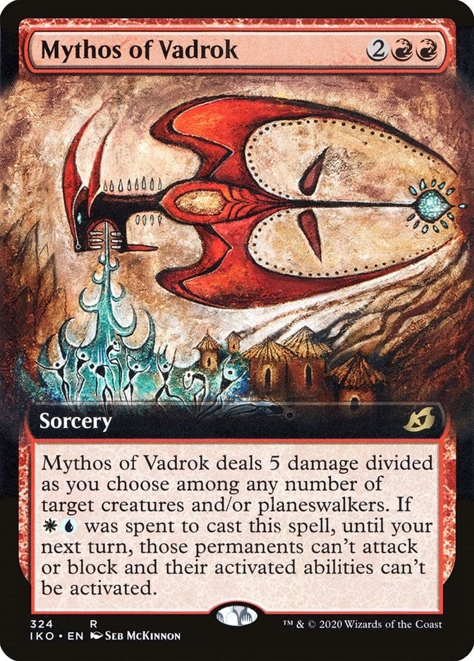 Mythos of Vadrok (Extended Art) (324) (Ikoria: Lair of Behemoths)