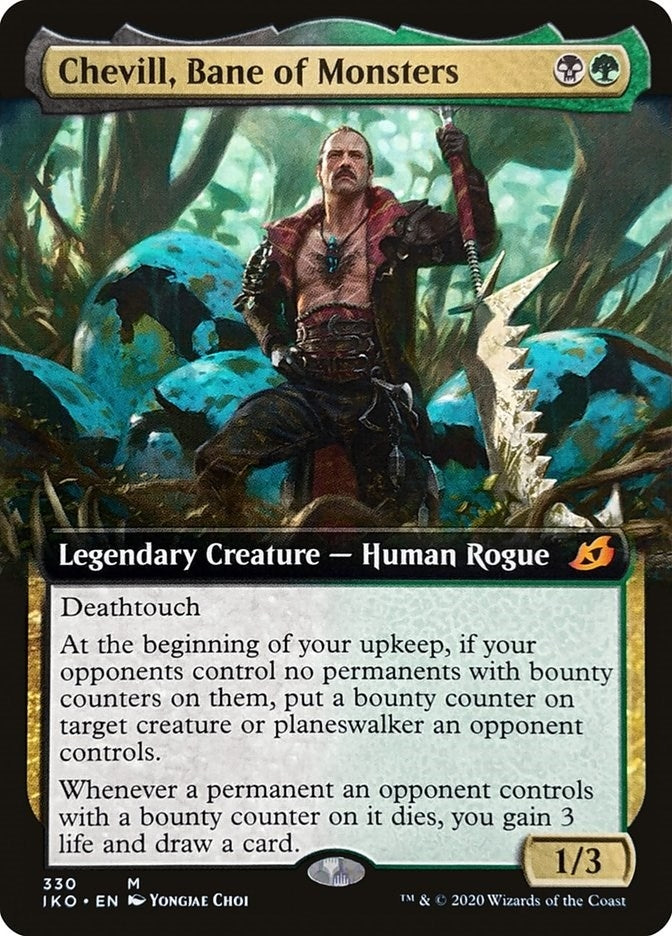Chevill, Bane of Monsters (Extended Art) (330) (Ikoria: Lair of Behemoths)