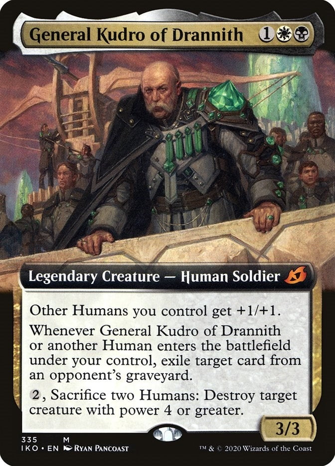 General Kudro of Drannith (Extended Art) (335) (Ikoria: Lair of Behemoths)