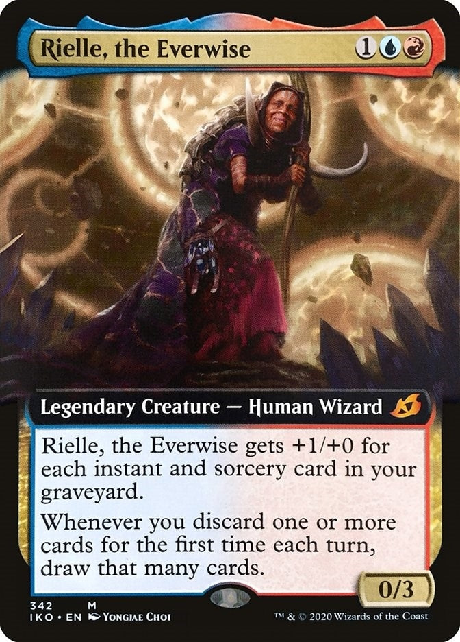 Rielle, the Everwise (Extended Art) (342) (Ikoria: Lair of Behemoths)