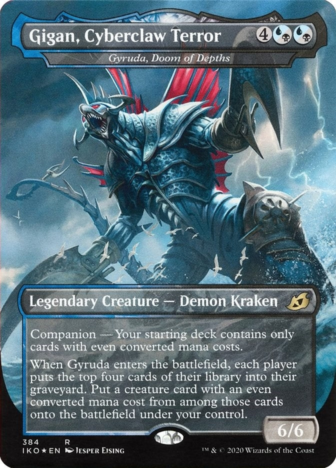 Gigan, Cyberclaw Terror - Gyruda, Doom of Depths (384) (Ikoria: Lair of Behemoths)