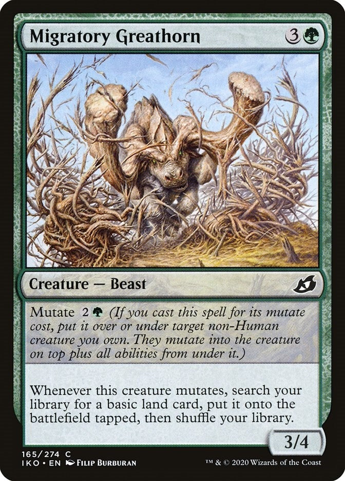 Migratory Greathorn (165) (Ikoria: Lair of Behemoths)