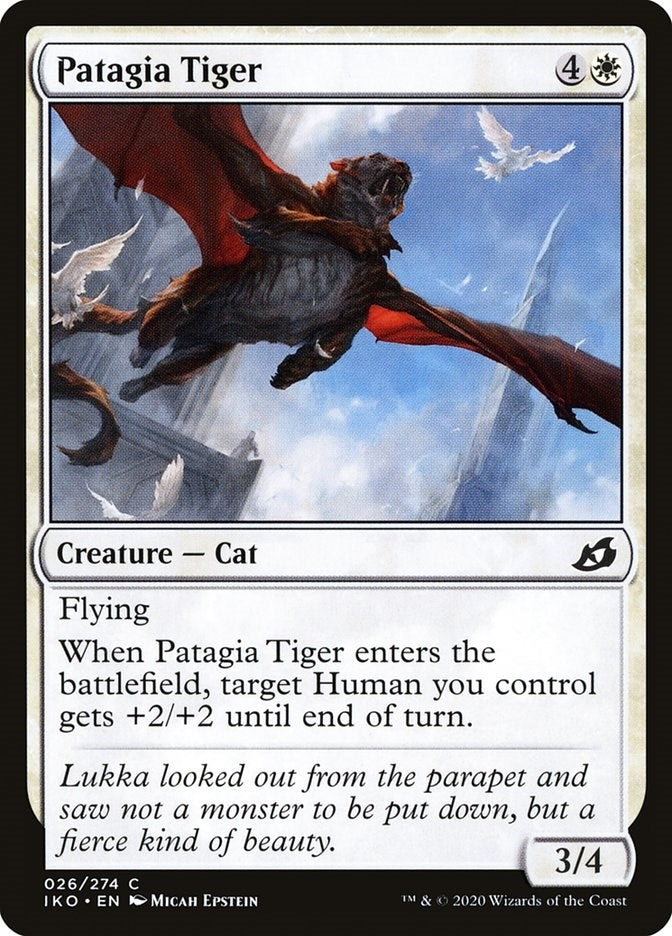 Patagia Tiger (26) (Ikoria: Lair of Behemoths)