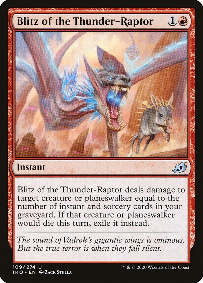 Blitz of the Thunder-Raptor (109) (Ikoria: Lair of Behemoths)