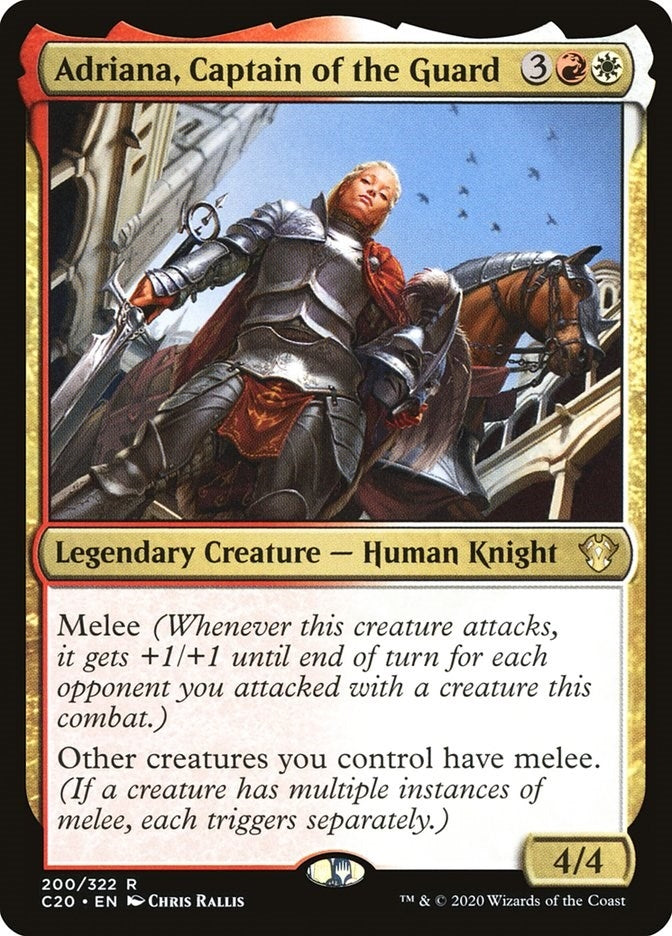 Adriana, Captain of the Guard (200) (Commander 2020)