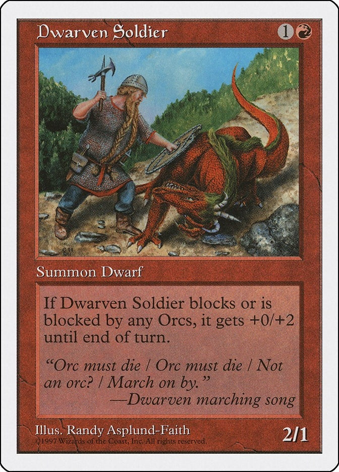 Dwarven Soldier (Fifth Edition)