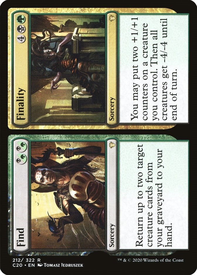 Find // Finality (212) (Commander 2020)