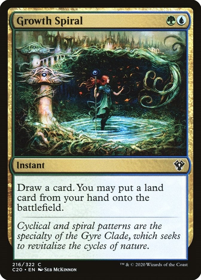 Growth Spiral (216) (Commander 2020)