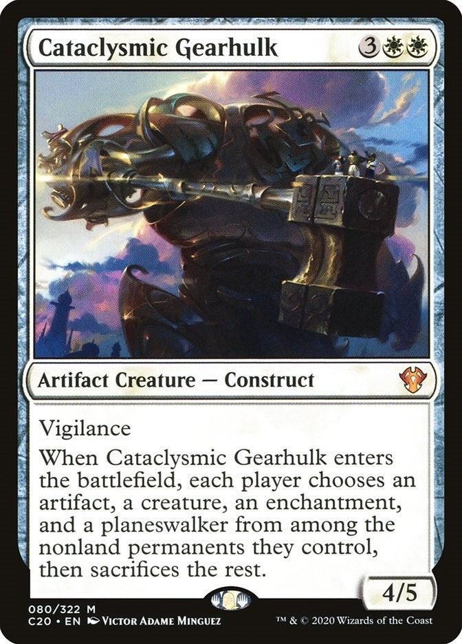 Cataclysmic Gearhulk (80) (Commander 2020)