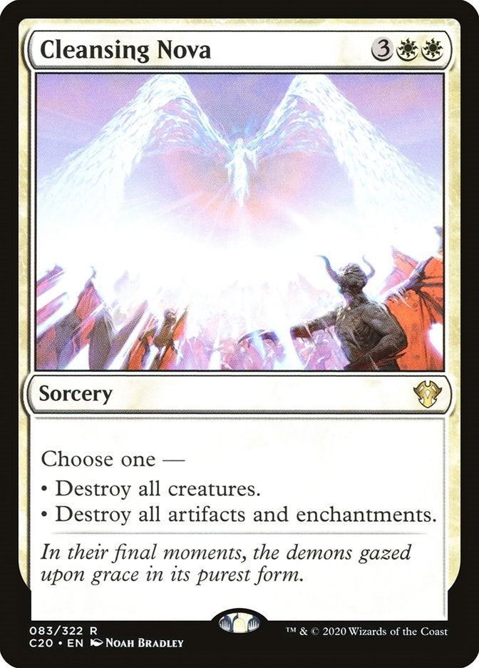 Cleansing Nova (83) (Commander 2020)
