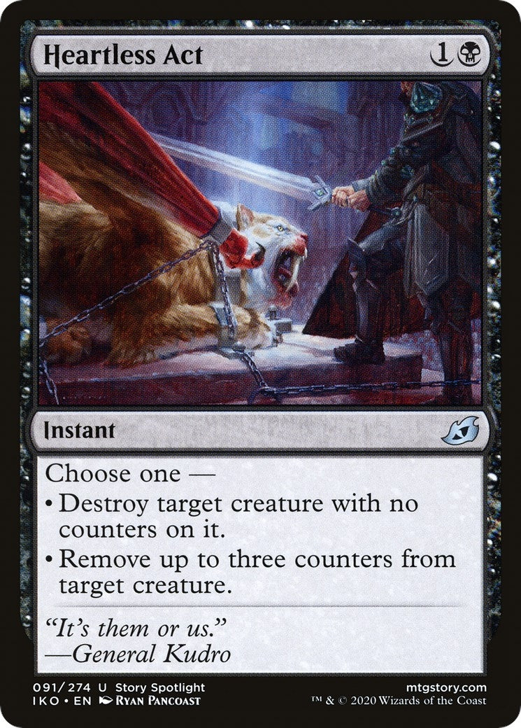 Heartless Act (91) (Ikoria: Lair of Behemoths)