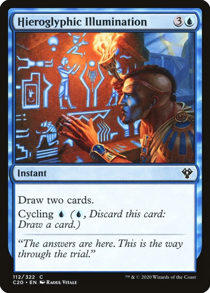 Hieroglyphic Illumination (112) (Commander 2020)