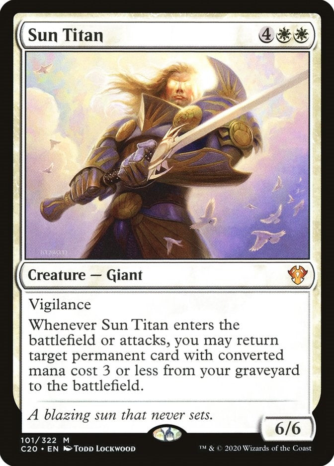 Sun Titan (101) (Commander 2020)