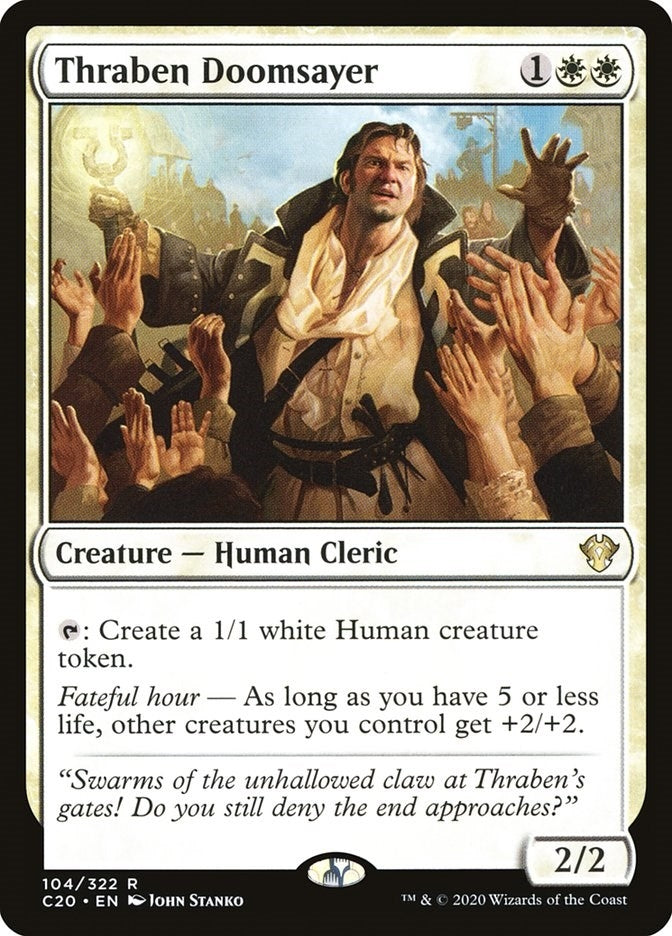 Thraben Doomsayer (104) (Commander 2020)