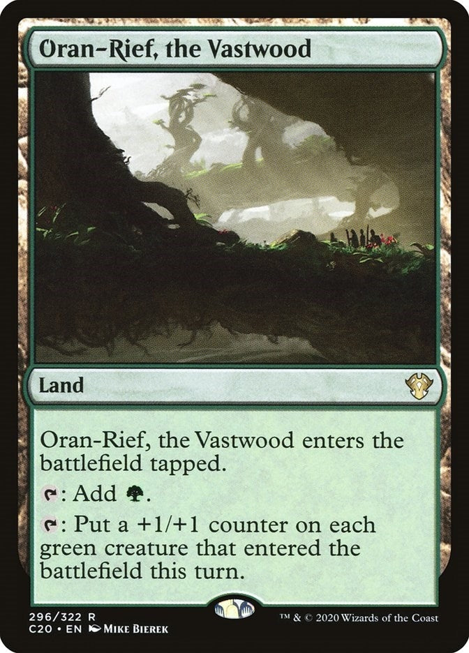 Oran-Rief, the Vastwood (296) (Commander 2020)