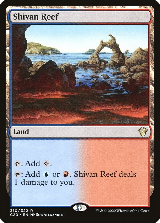 Shivan Reef (310) (Commander 2020)