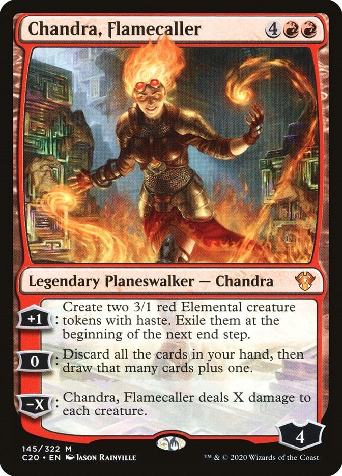 Chandra, Flamecaller (145) (Commander 2020)