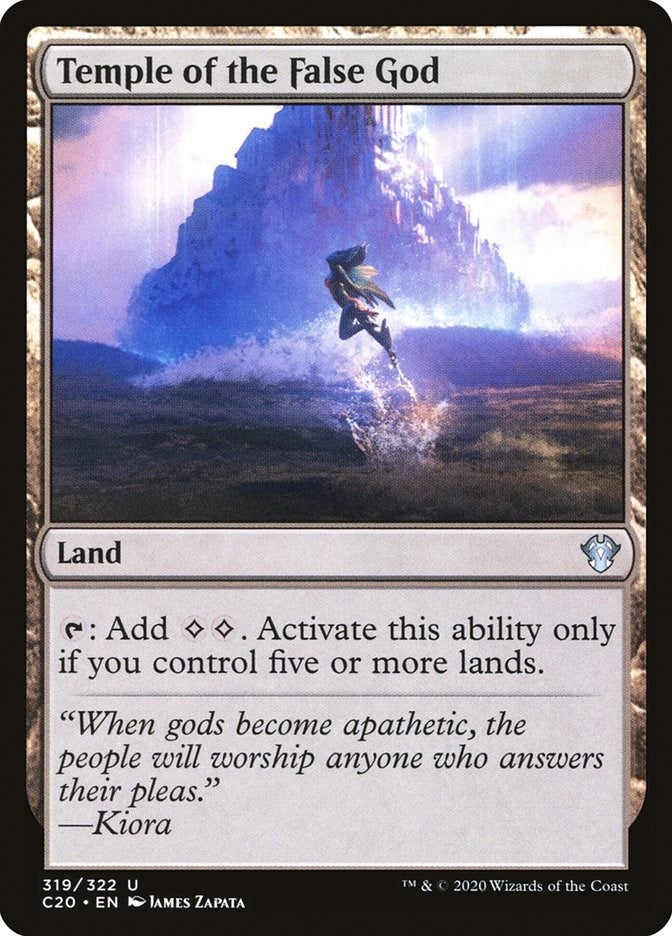 Temple of the False God (319) (Commander 2020)