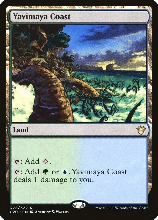 Yavimaya Coast (322) (Commander 2020)