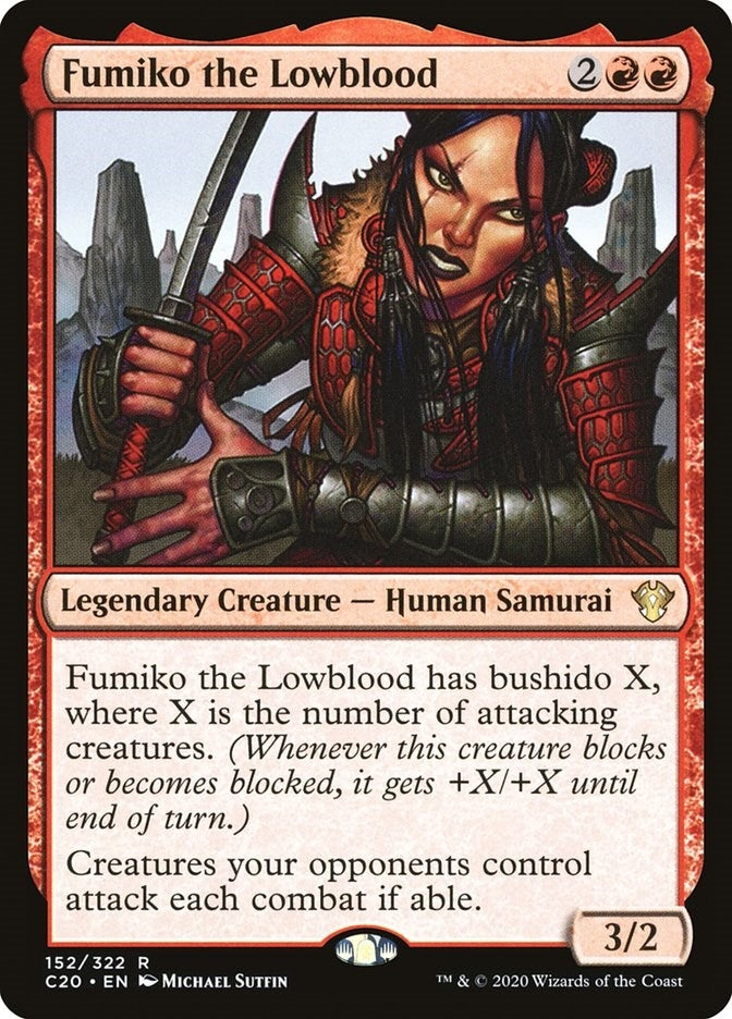Fumiko the Lowblood (152) (Commander 2020)