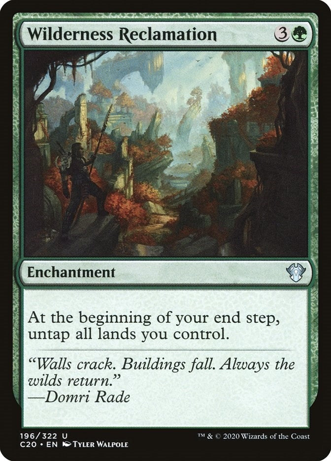 Wilderness Reclamation (196) (Commander 2020)