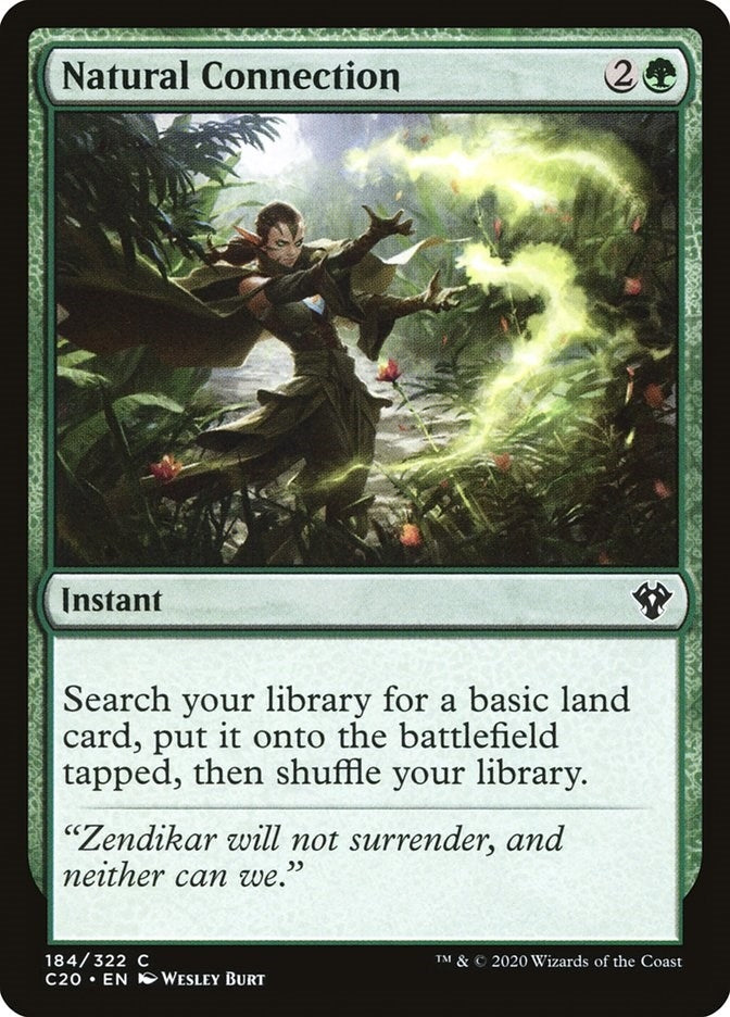 Natural Connection (184) (Commander 2020)
