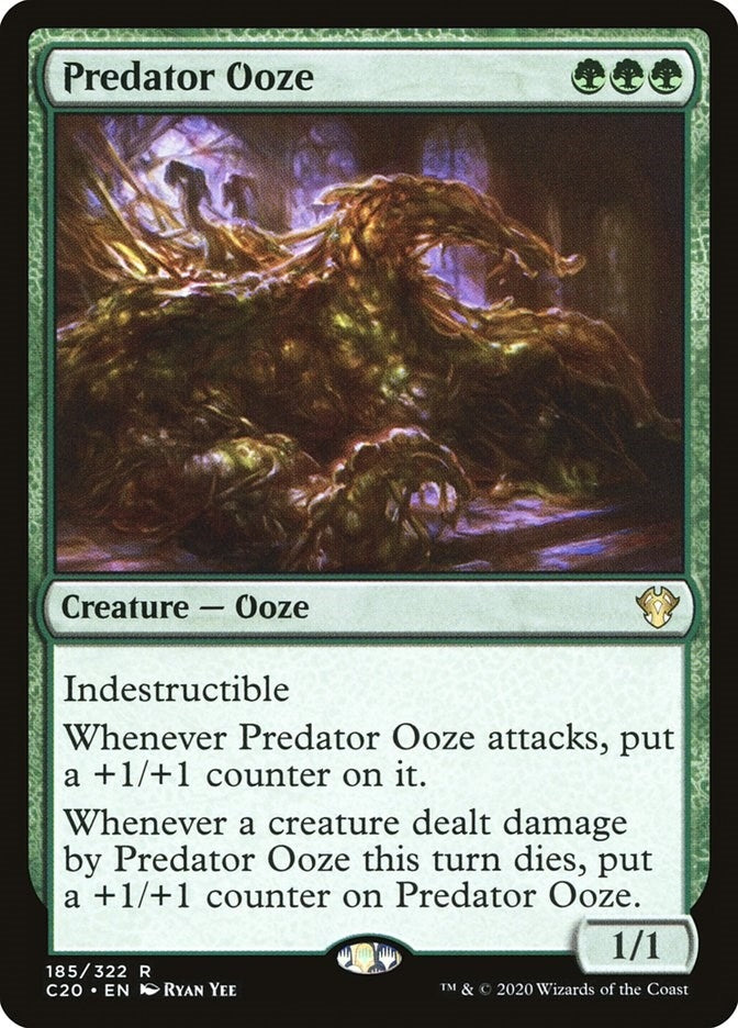 Predator Ooze (185) (Commander 2020)