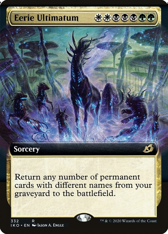 Eerie Ultimatum (Extended Art) (332) (Ikoria: Lair of Behemoths)