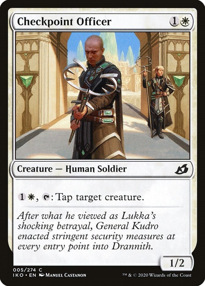 Checkpoint Officer (5) (Ikoria: Lair of Behemoths)