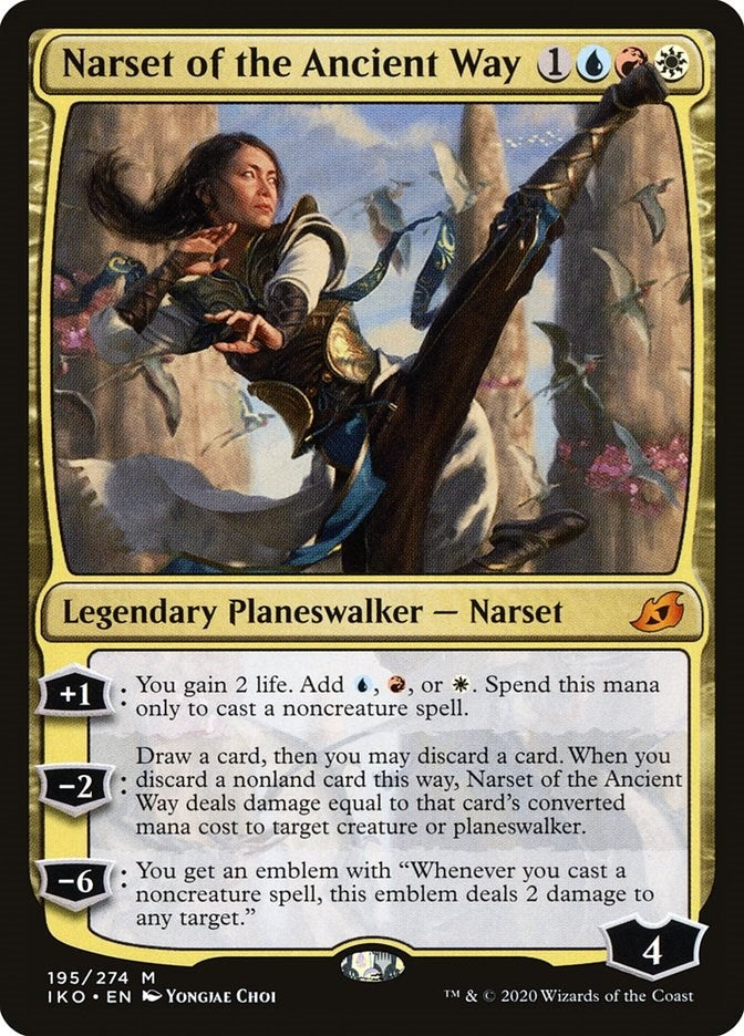 Narset of the Ancient Way (195) (Ikoria: Lair of Behemoths)