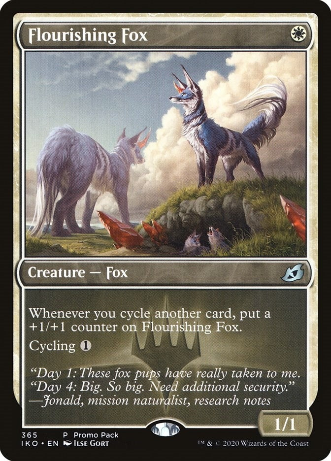Flourishing Fox (365) (Promo Pack: Ikoria)