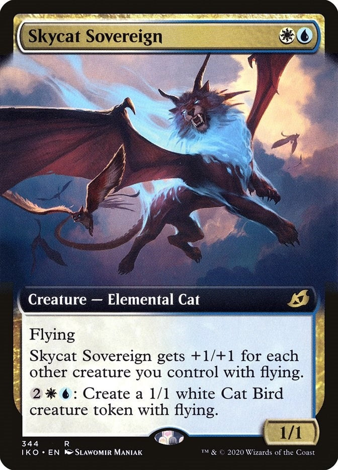 Skycat Sovereign (Extended Art) (344) (Ikoria: Lair of Behemoths)