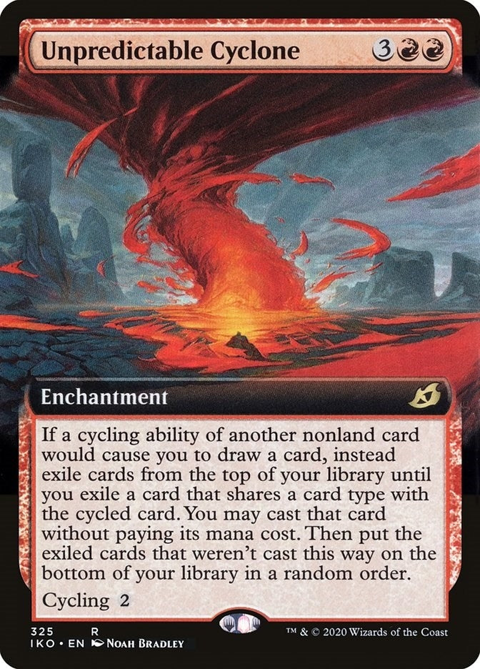 Unpredictable Cyclone (Extended Art) (325) (Ikoria: Lair of Behemoths)