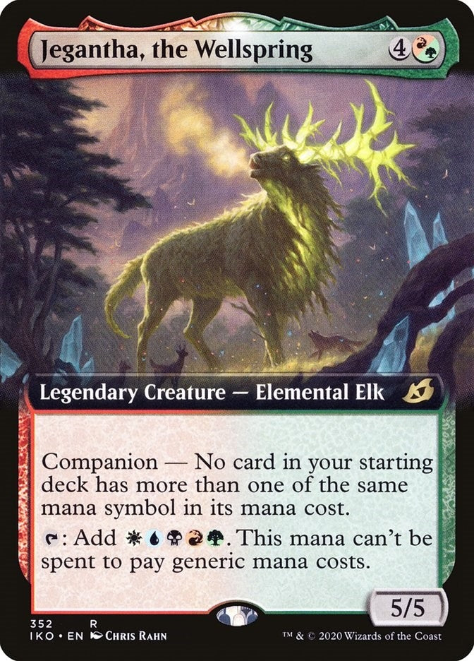 Jegantha, the Wellspring (Extended Art) (352) (Ikoria: Lair of Behemoths)