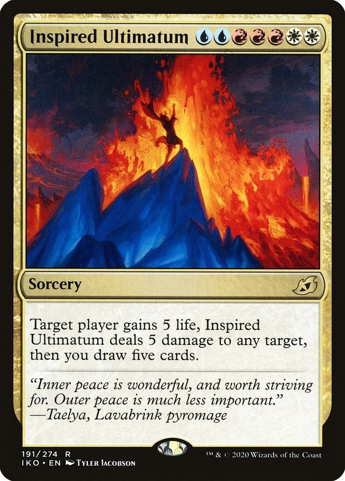 Inspired Ultimatum (191) (Ikoria: Lair of Behemoths)