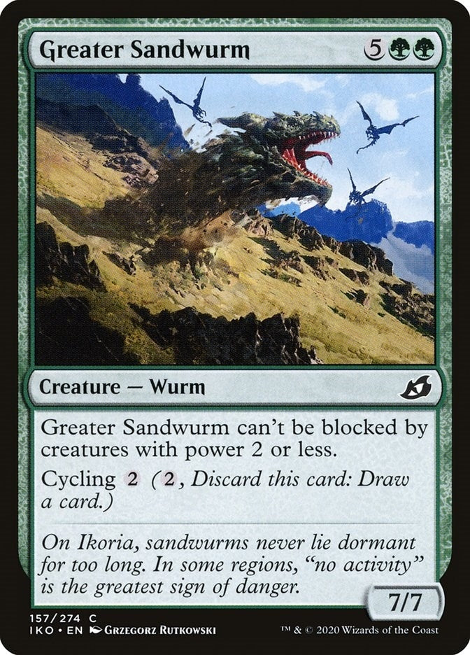 Greater Sandwurm (157) (Ikoria: Lair of Behemoths)