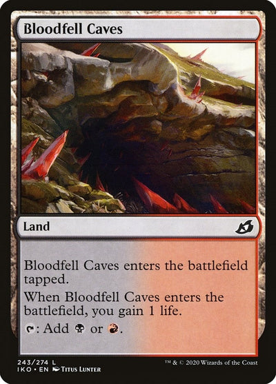 Bloodfell Caves (243) (Ikoria: Lair of Behemoths)