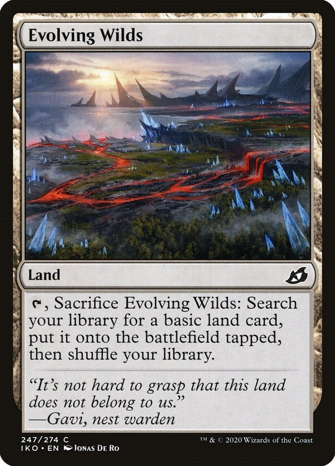 Evolving Wilds (247) (Ikoria: Lair of Behemoths)