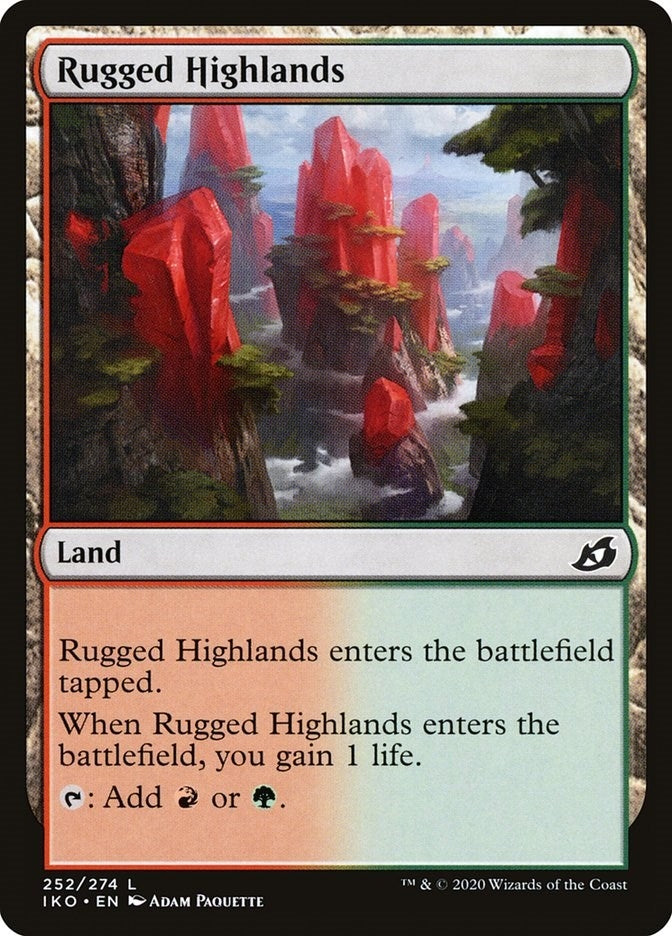 Rugged Highlands (252) (Ikoria: Lair of Behemoths)