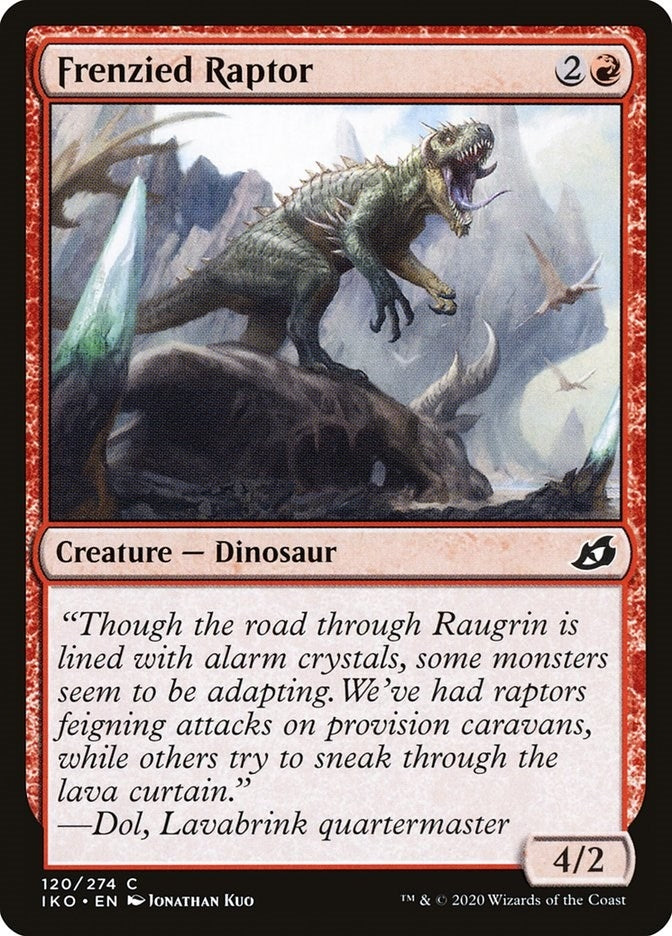 Frenzied Raptor (120) (Ikoria: Lair of Behemoths)