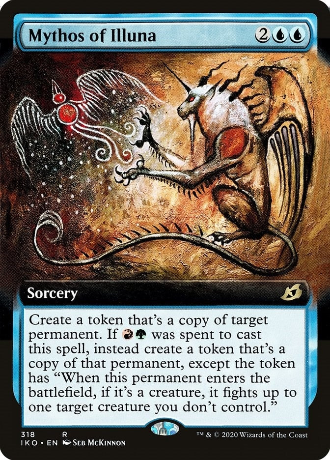 Mythos of Illuna (Extended Art) (318) (Ikoria: Lair of Behemoths)