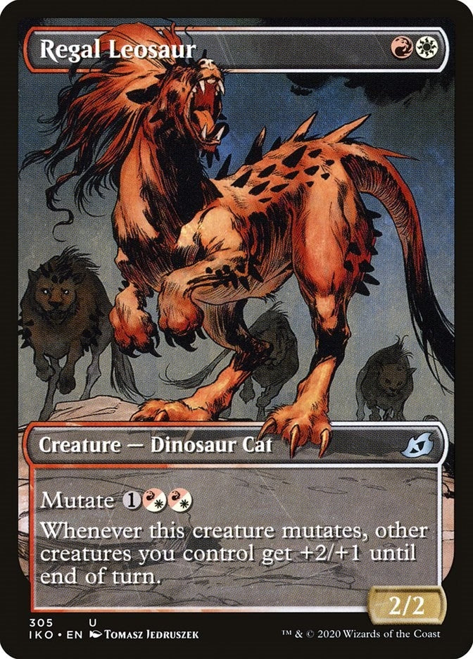 Regal Leosaur (Showcase) (305) (Ikoria: Lair of Behemoths)